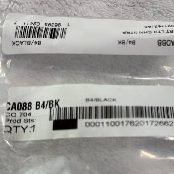 NWT Coach leather covered short chain strap brass/black. - Picture 3 of 4